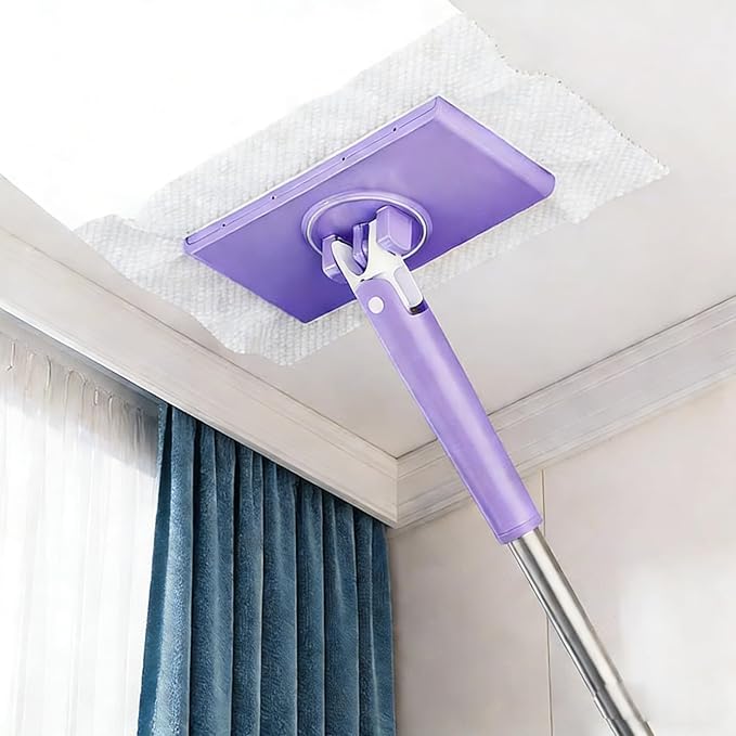 Automatic Cloth Changing Mini Mop Convenient Cloth Changing Mini Mop for Bathroom Kitchen
