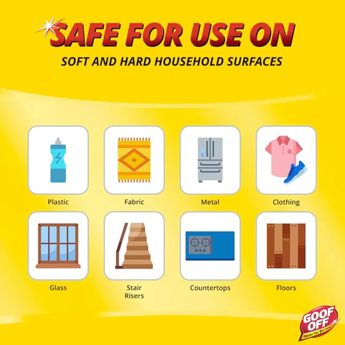 Liquid Cleaner for Marks Messes &amp Stains – 22 oz | Removes Adhesives Stickers Paint &amp Tough Residue | Heavy-Duty Multi-Surface Cleaner for Home &amp Garage