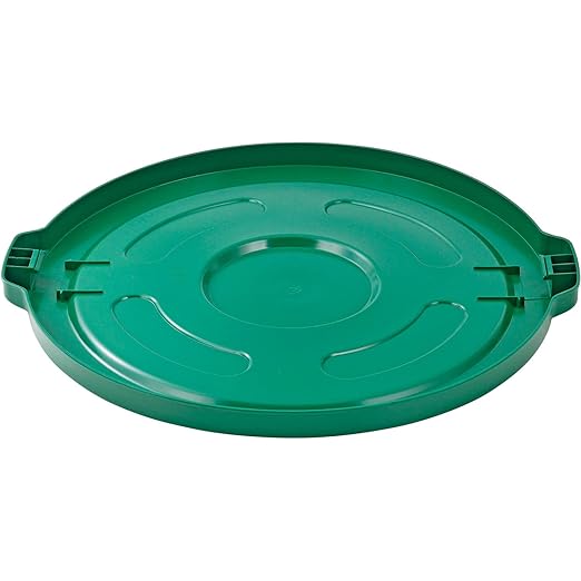 Global Industrial 55 Gallon Garbage Can Lid Green