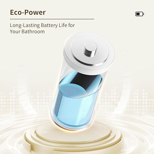 MRBIN Small Trash Can for Bathroom Automatic Touch Less Garbage Bin with Lid 2 Gallon Plastic Slim Waste Basket for Office and Kitchen Electric Motion Sensor Bedroom Bin Cream White