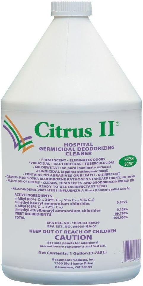 Citrus II 1 Gal. Fresh Lavender Hospital Strength Germicidal Deodorizing Spray Disinfectant