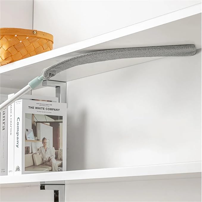 Gap Cleaning Brush Long Handle Microfiber Duster Gap Dust Cleaner Brush for Cleaning Under Fridge Furniture Couch Bed