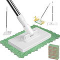 Disposable Dust Mop with 10 Reusable Cloths