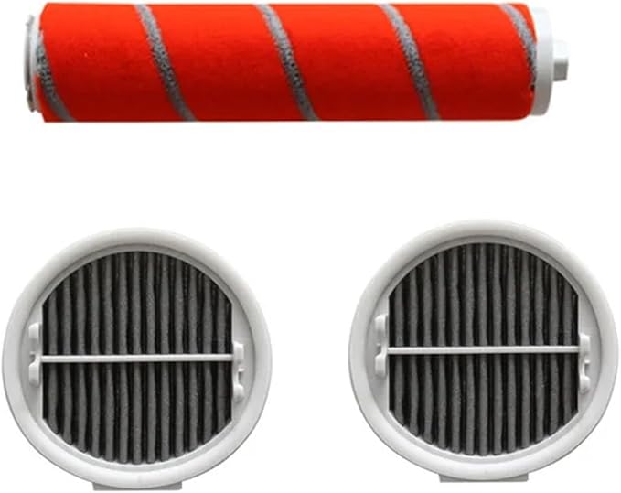BeNtli Vacuum Cleaner Accessory with LED Light Duty Vacuum Cleaner Electric Grounding Brush Head Compatible for Rodmi Wireless F8 F8E F8S F8 Storm S1 S1E (Color : As Shown-05)