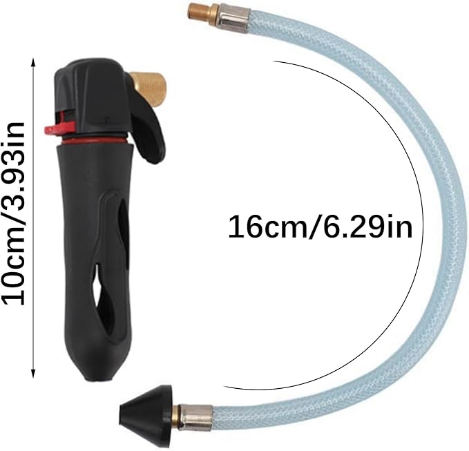 Rapid Action Drain CO2 Powered with Flexible Hose for Pipe and Condenser High Efficiency Drain Cleanser