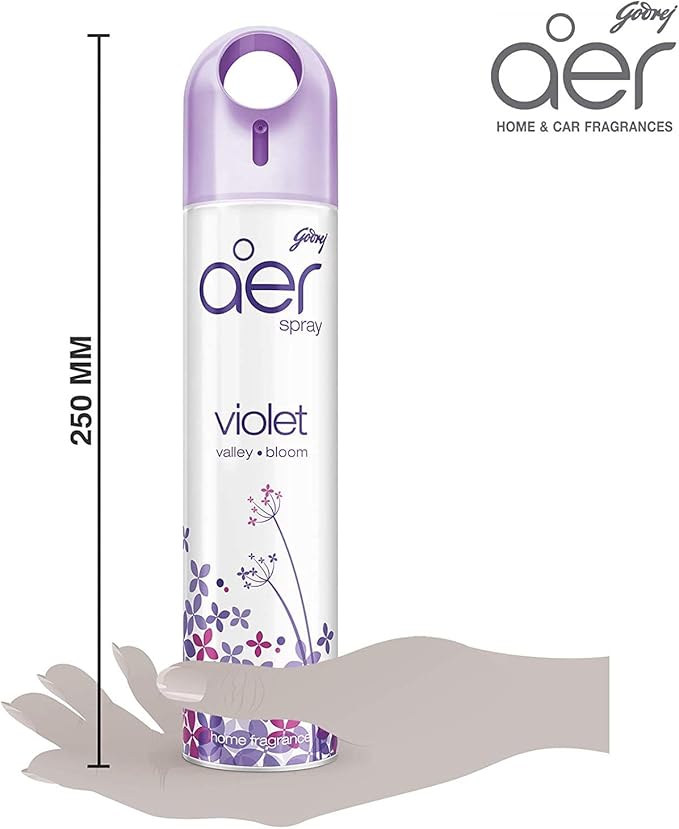Godrej aer Home Air Freshener Spray - 300 Ml Violet Valley Bloom