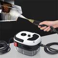 Handheld Steam CleanerSteamer for Cleaning110V 2500W Handheld Steamer for CleaningUpholstery Steamer CleanerCar SteamerSteam Cleaner for Surface Cleaning HomeRange HoodSofaBathroomCar Seat
