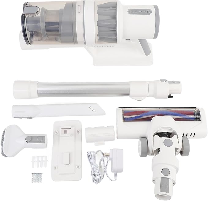 Handheld Stick Vacuum Cordless Cleaner 2600mAh Battery 5 Layer Filter - Strong Suction Air Purifying Technology Ideal for Tile Wood Floors Carpets
