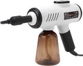 Asixxsix 1200W Handheld Steam Cleaner 600ML Portable High Pressure Steamer with 3 Temperature Settings Multi Purpose Digital Display Steam Cleaner for Kitchen Bathroom Floor Car (White US Plug 110V)