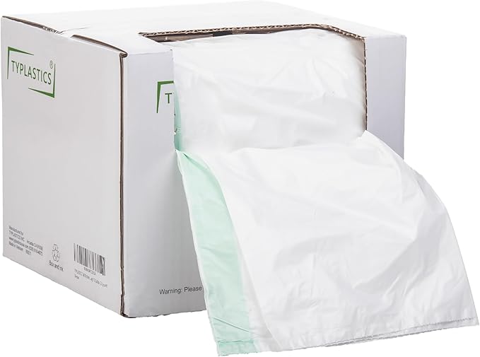 TYPLASTICS Tall Kitchen Drawstring Trash Bags 13 Gallon (200 Count)