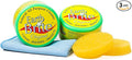 All Natural Multipurpose Cleaner for Bathroom Floor Kitchen and More | 300g Original Natural Clay Tub + Sponge (2-Pack) Includes Bonus Diamond Towel Cleaning Supplies Kit