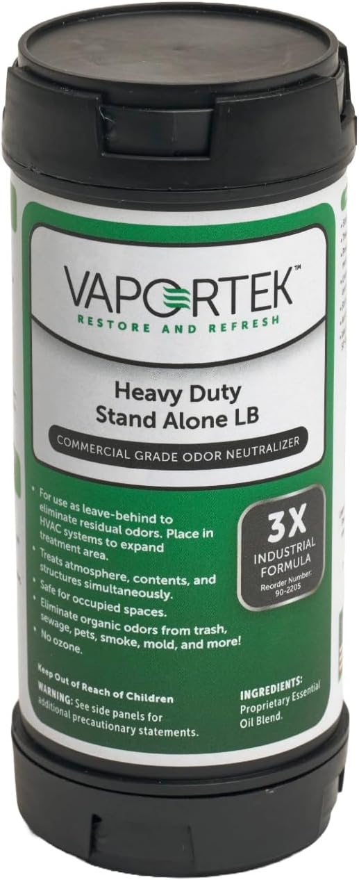Vaportek Heavy Duty Stand Alone Leave Behind Odor Control
