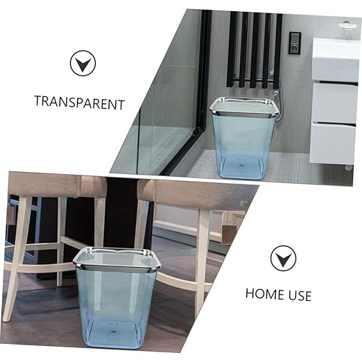 ARTIBETTER Large Trash Can Lid Kitchen and Bathroom Garbage Container Waterproof Wastebasket for Home Organization