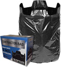Inteplast 60 Gallon Contractor Garbage Bag 37 x 53 inches 3 Mil thickness Black 40 count | CB6030K