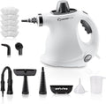 Steam Cleaner Handheld Pressurized Steamer 1050W 230°F Fast Heating with 9 Accessories Multi-Surface Steam Cleaner for Home Car Tile &amp Grout Windows Upholstery (5 Towel Sleeve)