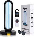 UV Ozone Sanitizer UV Light Sanitizer for Room with Remote Control Home Disinfection Device for Large Areas 15/30/60 Minutes Timer for Bedroom Kitchen Bathroom Office