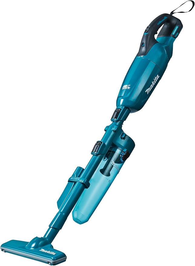 Makita CL280FDZC Cordless Vacuum Cleaner Blue Capsule Type &amp Cyclone 18 V Battery Charger Sold Separately