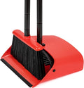 TreeLen Broom and Dustpan Set 52 inch Broom and Dust Pan Combo for Home
