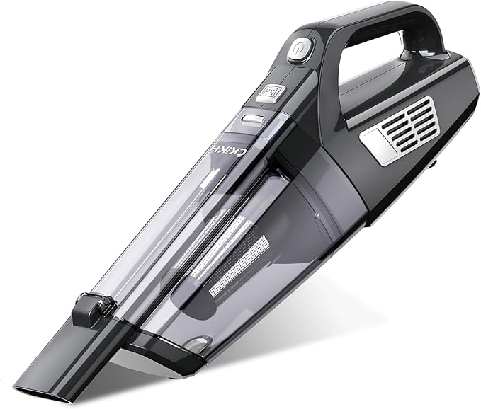 Handheld Vacuum with LED Light &amp Multi-Nozzles Gifts for Women and Men
