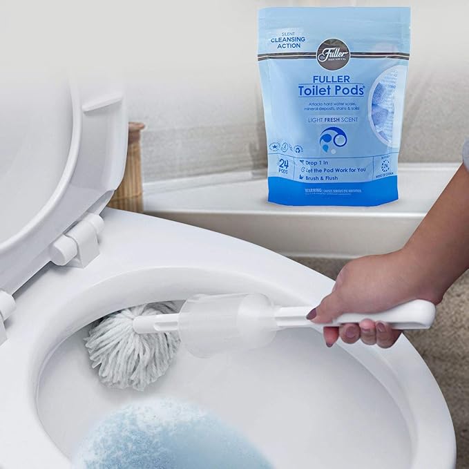Pod &amp Swab - Multi Use Bathroom Swab + Fuller Toilet Pods™ (24 Pods)