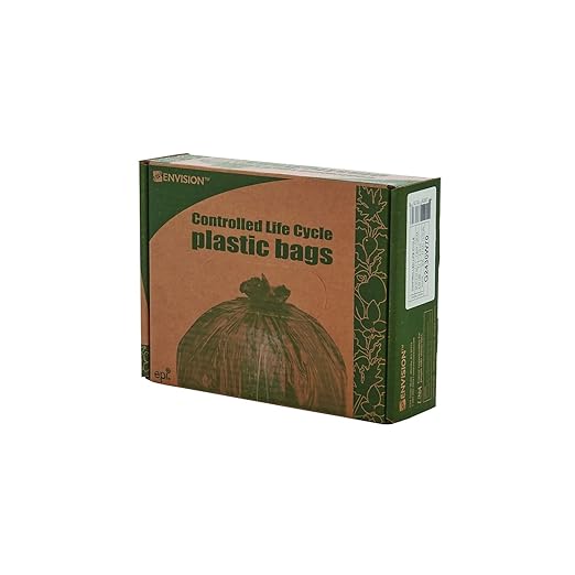Stout by Envision Controlled Life-Cycle Plastic Trash Bags Pallet of 238 Cases (28560 Bags Total) 13 Gal. 24x30 Medium White Plastic Made in The USA