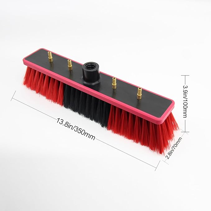 photovoltaic Cleaner Window Cleaning Pole High-Strength Carbon Fiber Retractable High-Altitude Cleaning Window Cleaning Brush Solar Panel Cleaning Brush Window Cleaning Pole Water Fed Brush