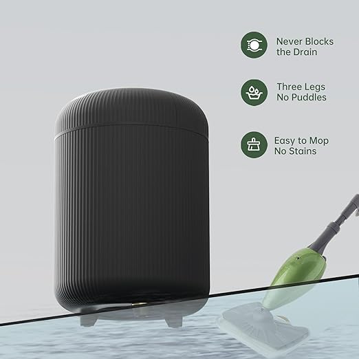 URALFA Automatic Trash Can Bathroom 3 Gallon Motion Sensor Trash Can with Lid Soft Close Removable Legs Touchless Trash Bin Smart Plastic Garbage Can for Bedroom Office Kitchen Black