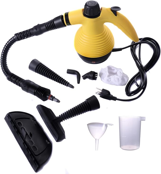 Steam Cleaner Handheld – Versatile Hand Held Steamer for Floor Upholstery and Grout Cleaning