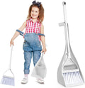 GLEAVI 1Set Mini Broom and Dustpan Small Household Cleaning Tools for Mess Cleanup Compact Desktop Use with Freestanding Design and Construction for Rv
