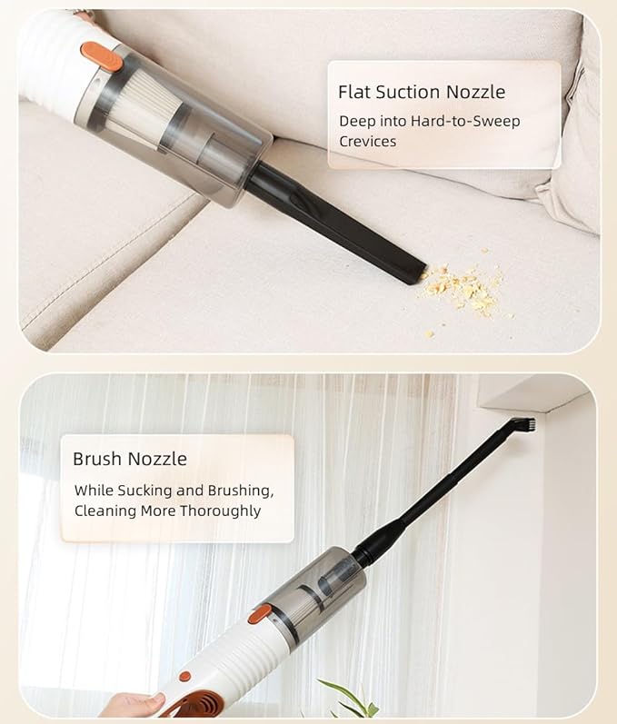 Corded Stick Vacuum Cleaner and Mop in One Mop Vacuum Combo 18000pa Suction Lightweight Powerful Upright Vacuum Cleaner and Mopping Household Wet Dry Vacuum Cleaners for Home Hard Floor Pet Hairs