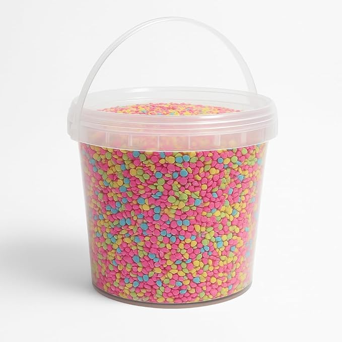 Scented Laundry Powder Beads 6 Pounds Long-Lasting Fragrance Booster and Washloads Multi-Color Heart Shaped Beads