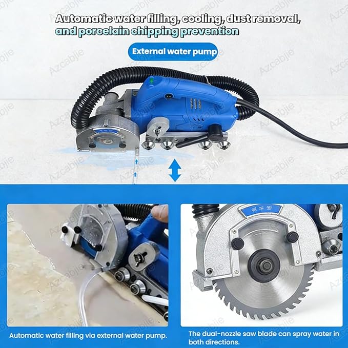 Tile Grout Remover Machine with 9000RPM &amp Diamond Blade for Cleaning Grout Between Tiles1200W Household Electric Tile Gaps Crevice Cleaning Machine Slotting Tool