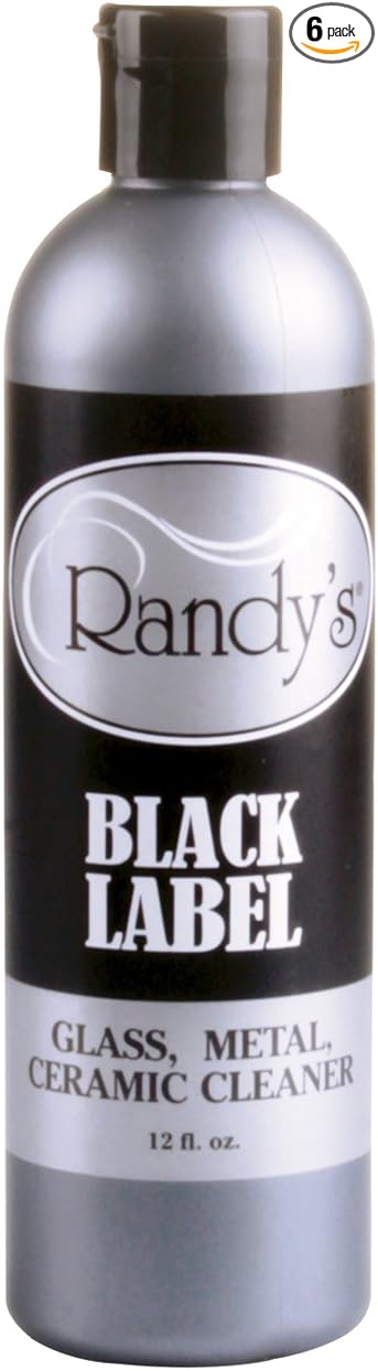 Randy’s Black Label Cleaner 12oz Bottle - Pack Of Six