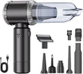 Powerful 22000Pa Wireless Handheld Vacuums Cleaner with 6000mAh Battery and 8 Accessories for Car Upholstery Home Office