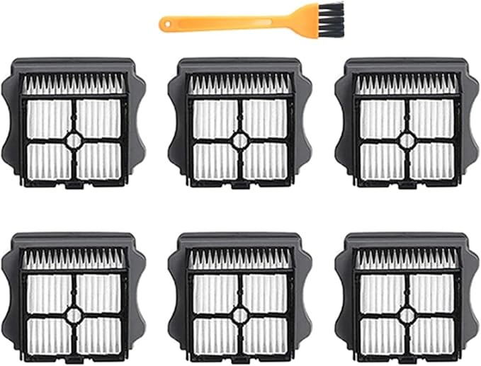 Compatible with TINECO Floor One S3 / IFloor 3 Roller Brush Hepa Filte Accessories Cordless Wet Dry Floor Washer Handheld Vacuum Spare Part (Color : 7PCS-01)