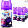 12 WIZARD AUTOMATIC SPRAY REFILLS SWEET VANILLA LAVENDER 5 oz