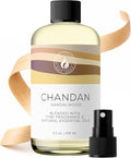 Aroma Country Chandan Diffuser Oil - Luxury Essential Oils for Diffuser Refill &amp Air Freshener Room Spray - Long-Lasting &amp Natural Home Fragrance Sandalwood Scented Oil for Diffusers (8.5 Fl.