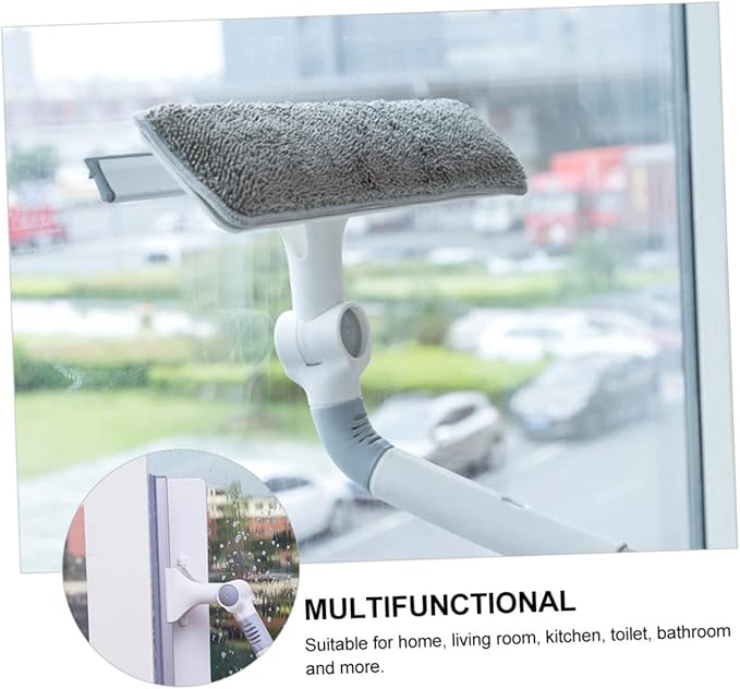 1Pc Multi Purpose Window with Ergonomic Handle Floor Mop for Deep Cleaning for Bathroom Glass and Household Use Durable Effortless Design