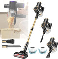 Cordless Vacuum Cleaner Stick Vacuum Cleaner for Home Rechargeable Stick Vacuum Cleaners with Wall-Mount Charging Station&ampAnti-Tangle Lightweight Vacuum for Pet Hair/Carpet