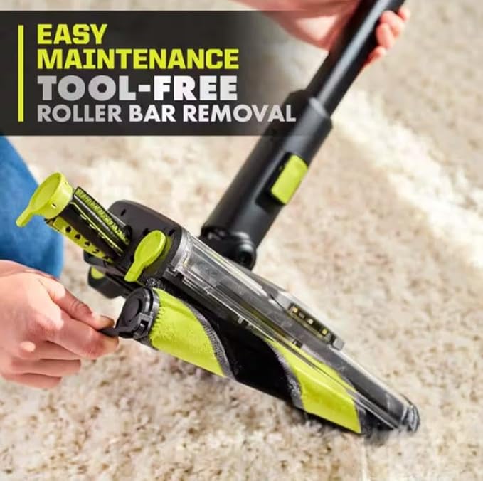 PBLSV719K-PCL700B Fits For RYOBI HP 18V Brushless Cordless Advanced WHISPER Series Stick Vacuum Kit with FREE Hand Vacuum 4 Ah Battery and Charger