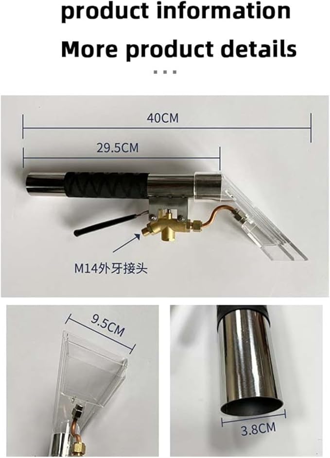 Carpet Extractor Carpet Vacuum Cleaner Upholstery Auto Furniture Cleaning Hand Tool Suction Machine Tool Cleaning Injection