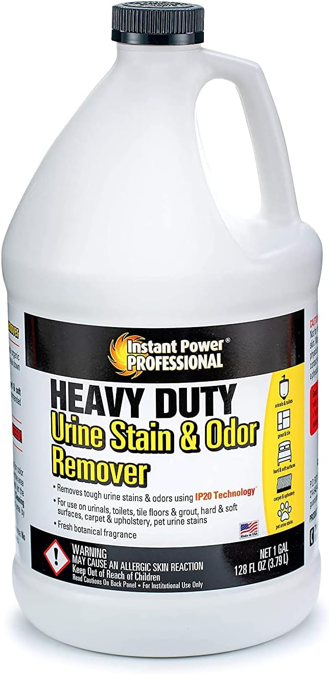 Instant Power Professional Heavy Duty Urine Stain &amp odor Remover 128 Fl Oz