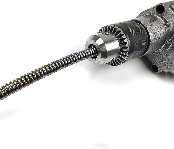 Zkenyao-Spring 7.5 Meter Long 10mm Dia Kitchen Toilet Sewer Pipe Dredger Cleaning Snake Spring Pipe Rod Sink Drain Cleaner Extension Spring More Durable