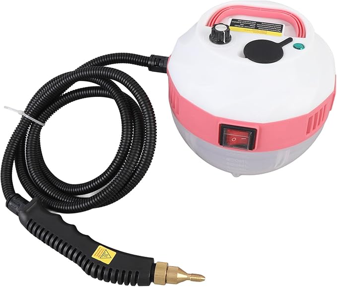 High Temperature Handheld Steam Cleaner 1500W Portable Steam Cleaning Machine for Home Kitchen Bathroom (22x22x22cm)