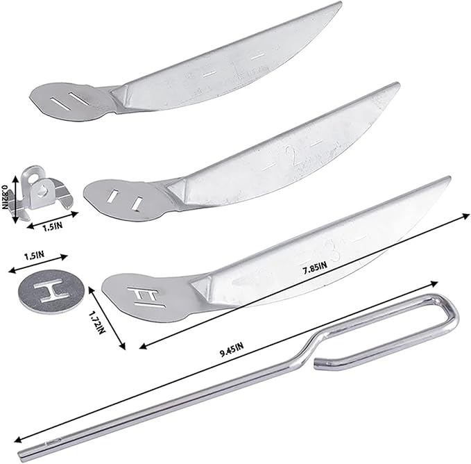 One-Touch Cleaning System Kit Design for Kettle Grillfor Replacement PartsSteel Accessories