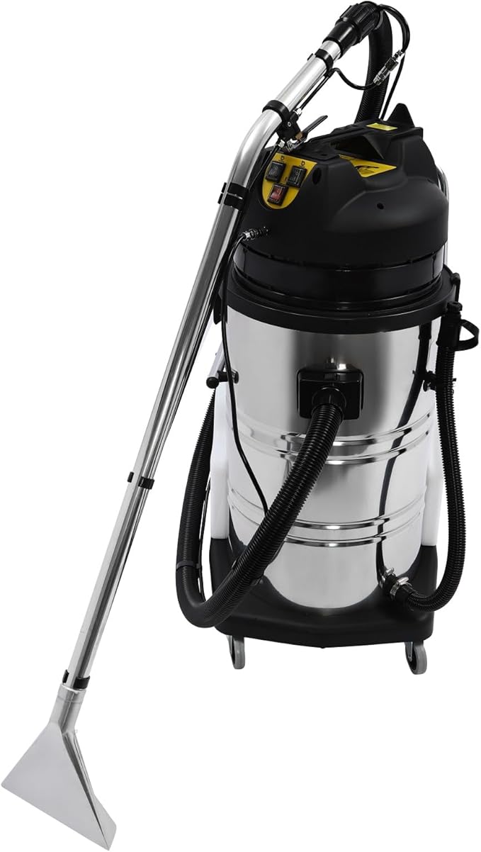 80L Commercial Carpet Cleaner Upholstery Cleaner Machine Carpet Extractor for Car Detailing Extractor Cleaning Machine for Carpet Cleaning Wet Dry Vacuum Cleaner Sofa Cleaner