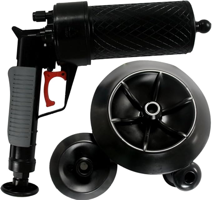 High Pressure Kitchen Toilet Drain Pipes Sinks Air Power Blaster Cleaner Plunger