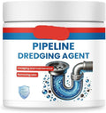 Drain Cleaner for Home Kitchen and Bathroom - Unclog &amp Deodorize Pipes Remove Stubborn Stains Fast Acting Formula(1PCS)