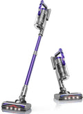 S14 Cordless Vacuum Cleaner 450W 33KPA Stick Vacuum Cleaners with OLED Screen Up to 55minsAnti-Tangle Brush Aromatherapy Lightweight Vacuum Deep Clean for Hardwood Floor Carpet Pet Hair
