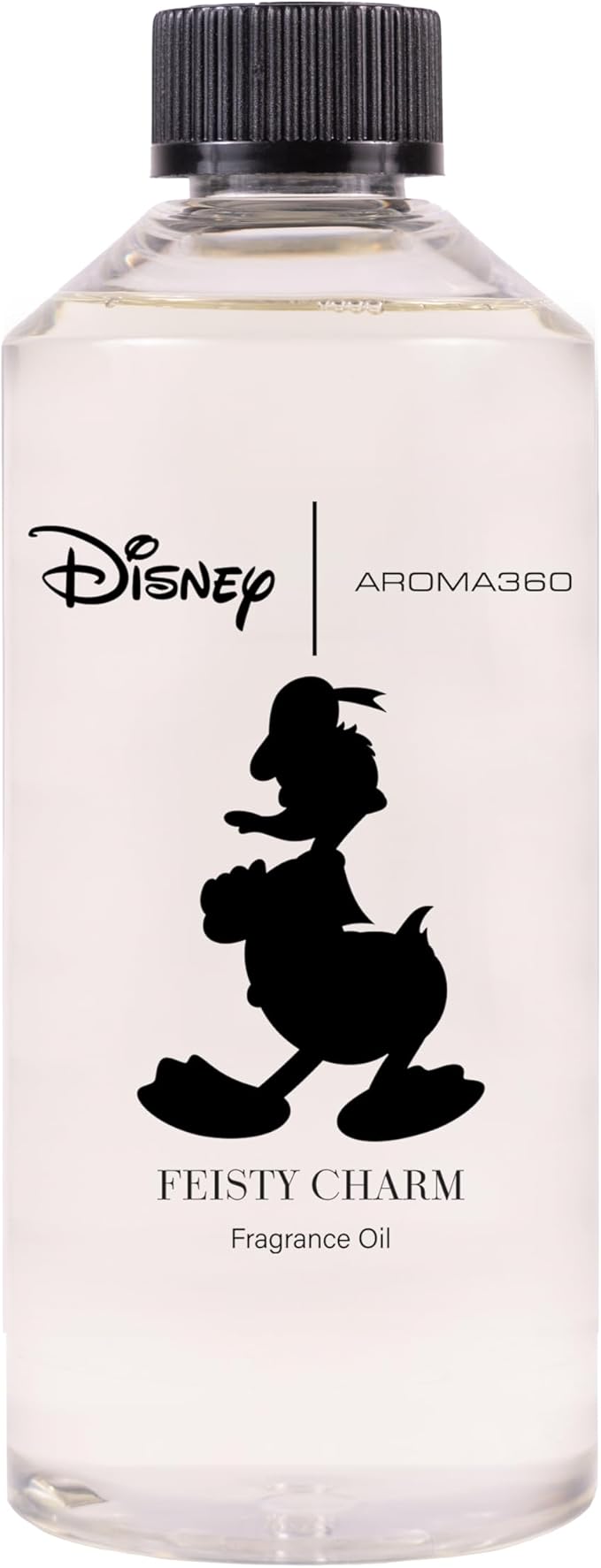 Aroma360 | Disney Feisty Charm Oil Blend | Donald Duck | Luxury Essential Oil | Aromatherapy Scent Diffuser Oil | Blue Cedar Cardamom and Eucalyptus 16.9 fl oz 500 mL